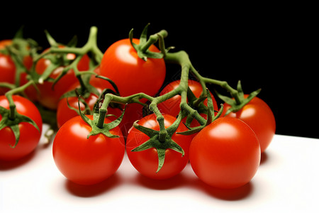 新鲜的小番茄图片