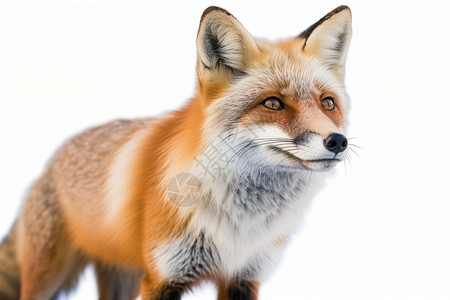 棕色狐狸的毛皮图片
