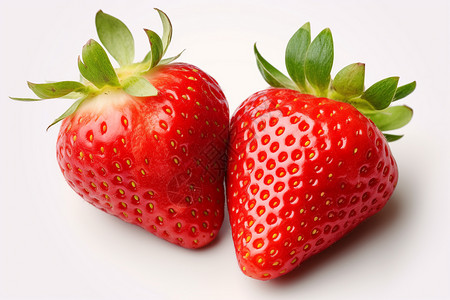 新鲜美味的草莓图片