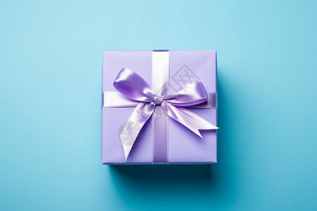紫色礼物盒子紫色礼盒背景