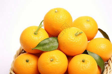 黄色橘子新鲜的橘子背景