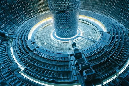 福岛核电站核电站冷却塔设计图片