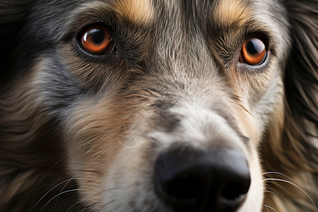 狗的眼睛背景图片
