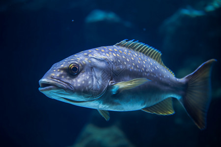 热带水族馆的鱼背景图片