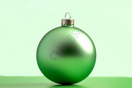 圣诞树上的装饰球图片