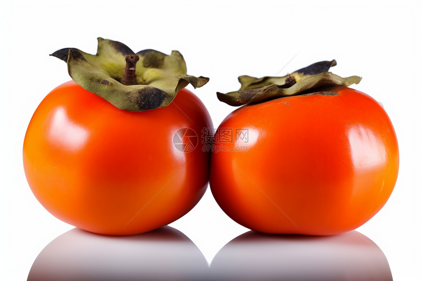 美味可口的柿子图片