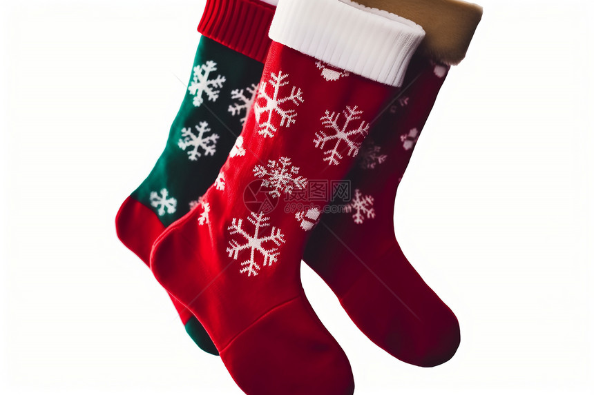 圣诞节服饰袜子图片