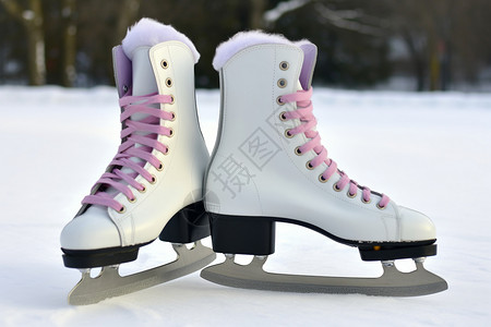 体育运动鞋的溜冰鞋背景图片