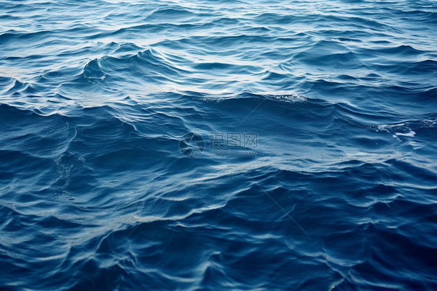 大海的波浪图片