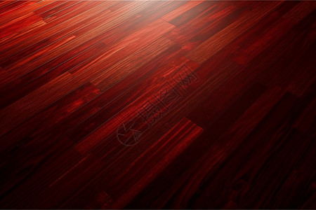红色的木质地板背景图片