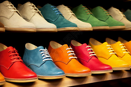 彩色鞋子鞋子背景