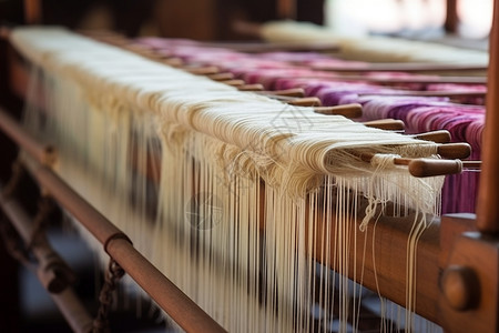 纺织手工图片