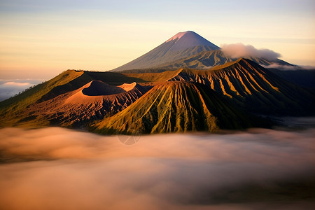 梅鲁拉塞梅鲁山脉背景