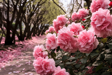 公园的花图片