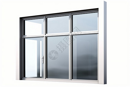 铝合金背景现代铝合金窗框设计图片