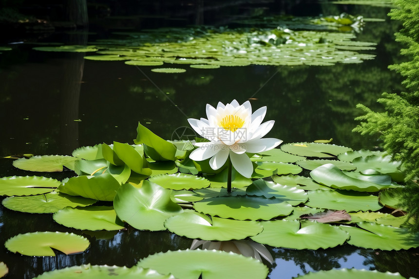 绽放的莲花图片