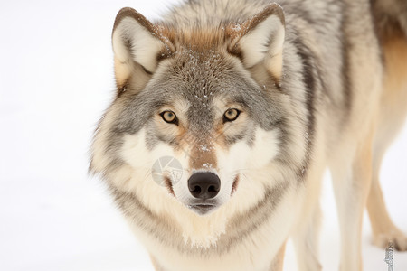 大灰狼素材野生的大灰狼背景