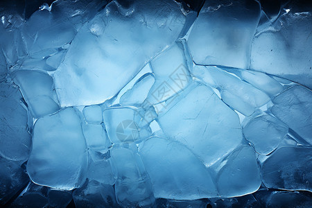 冰冻的冰块冰冻透明高清图片