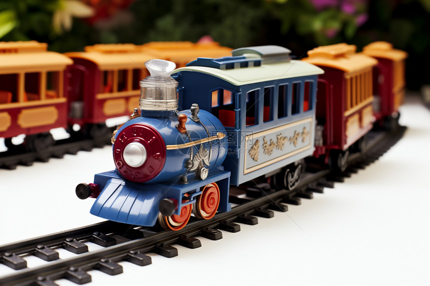 蒸汽火车模型玩具图片