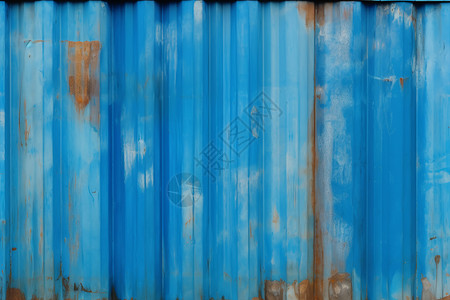 海洋港口码头铁皮墙图片