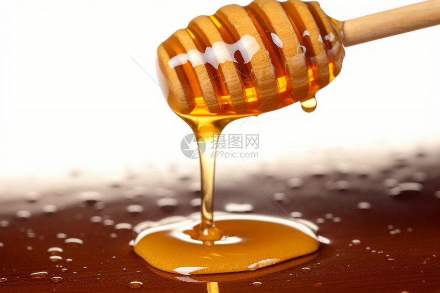 健康的液体蜂蜜图片
