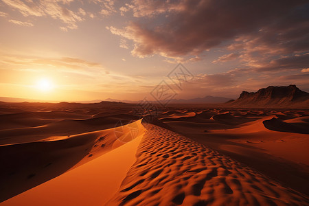 辽阔的自然沙漠图片