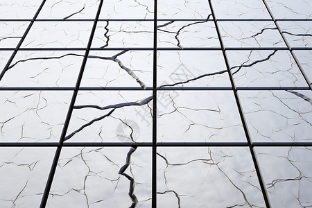 地板裂缝开裂的瓷砖设计图片