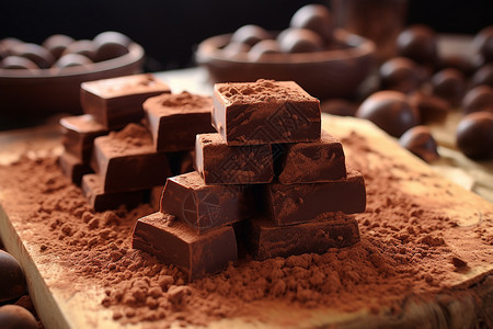 手工制作的巧克力图片