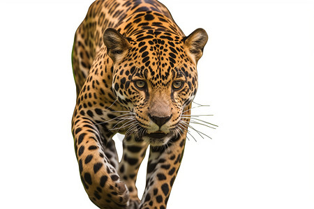 危险丛林美洲虎背景图片