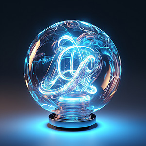 led发光灯创新科技未来派LED灯泡设计图片