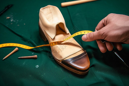 专业定制传统制鞋工艺背景