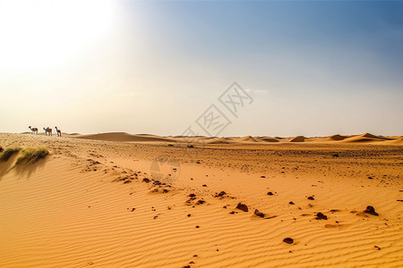 荒芜的自然沙漠图片