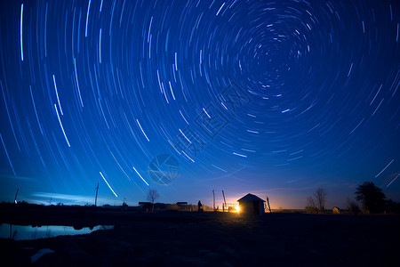 天文星夜晚美丽的星空设计图片