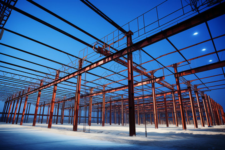 大型钢结构工业厂房图片