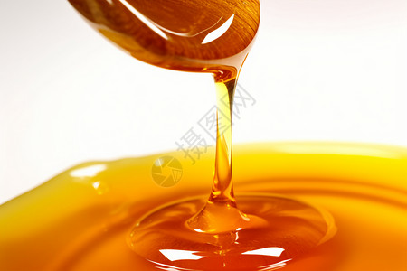 纯绿色蜂蜜纯酿蜂蜜高清图片