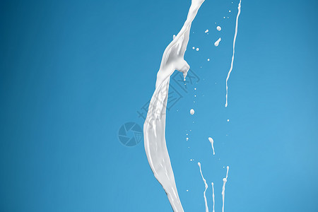 丝滑的牛奶背景图片