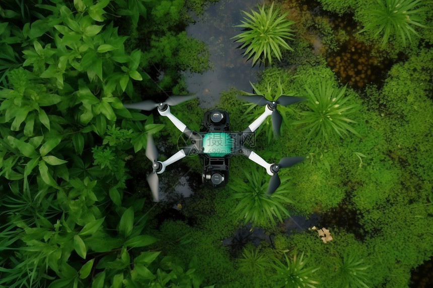 现代无人机配送技术图片