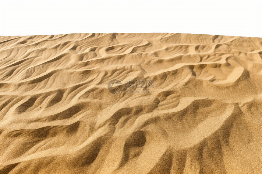 沙漠中的沙子图片