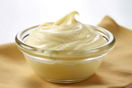 一碗丝滑的奶油高清图片