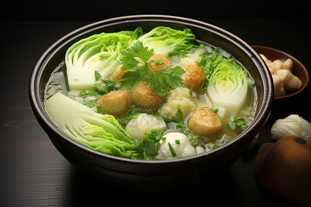 好吃的蔬菜豆腐汤图片