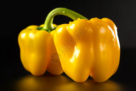 健康新鲜的甜椒食材图片