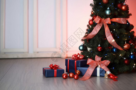 温馨的圣诞树图片