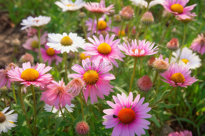 花园里的雏菊图片