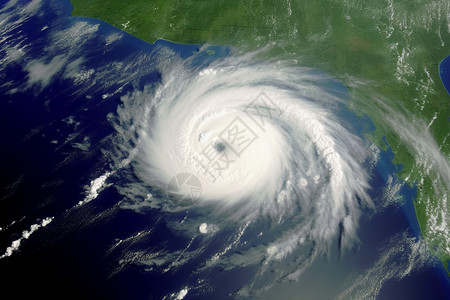 災難卫星检测风暴飓风背景