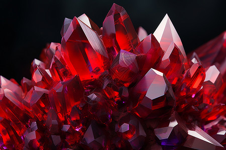 红色水晶的图背景图片