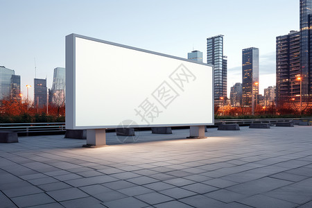 LED广告显示屏城市的广告牌设计图片