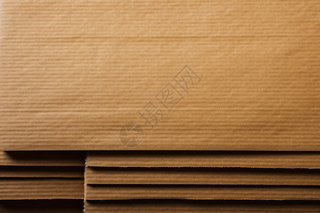 扁平商业纸板箱材料背景
