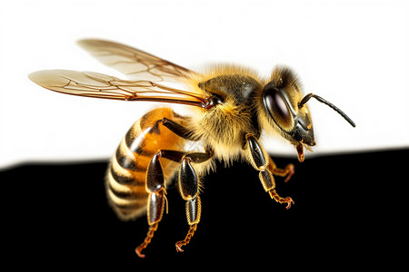 棕色的蜜蜂图片