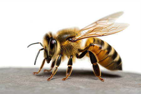 成熟的动物成熟的蜜蜂背景