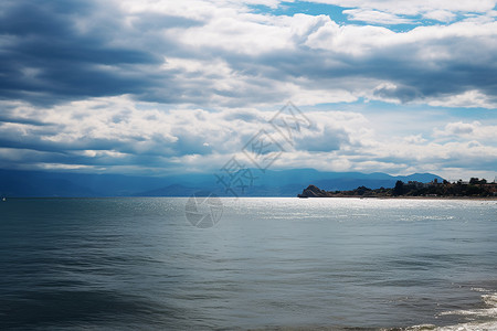 海岸的风景图片